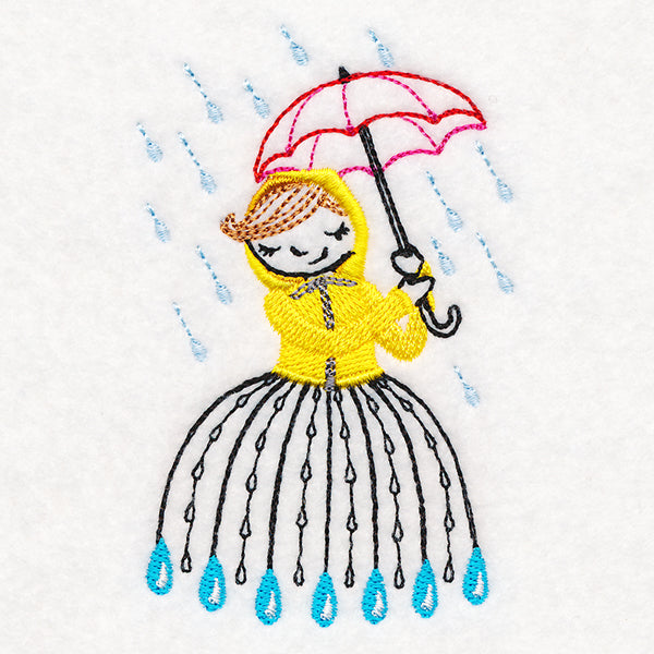 April Friend with Spring Showers