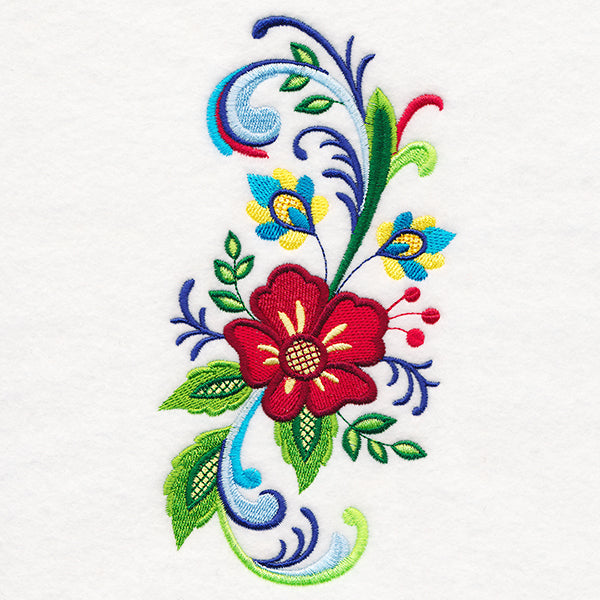 Fanciful Rosemaling Spray