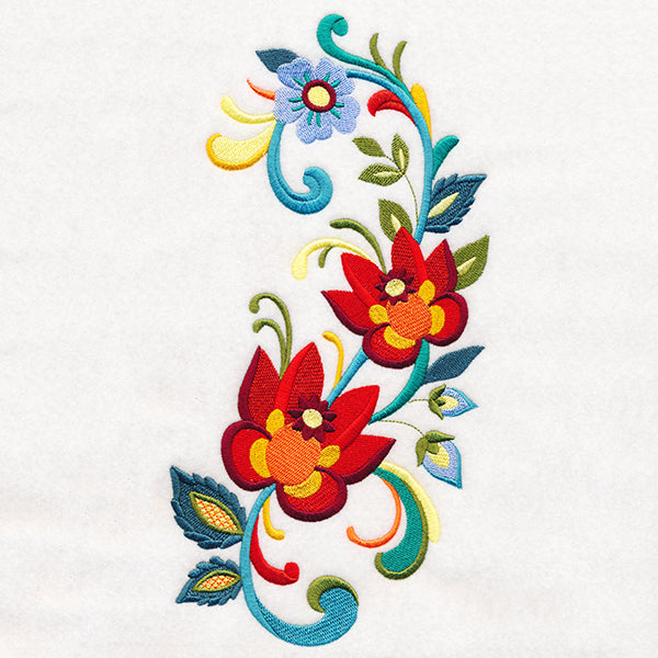 Ornate Rosemaling Spray