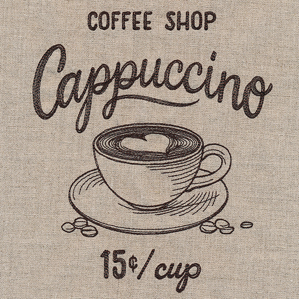 Coffeehouse Sign - Cappuccino