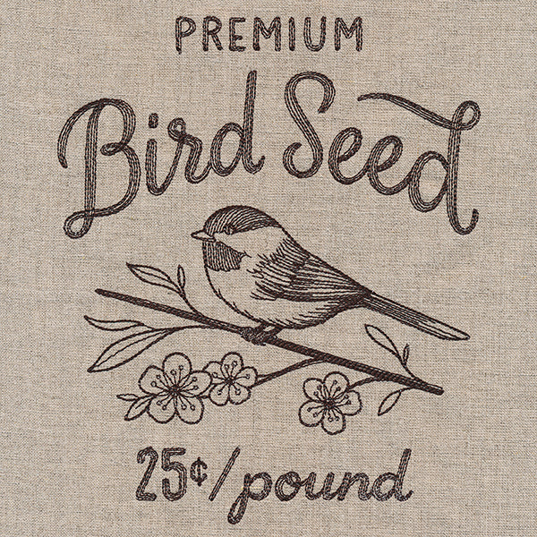 Bird Seed Market Sign