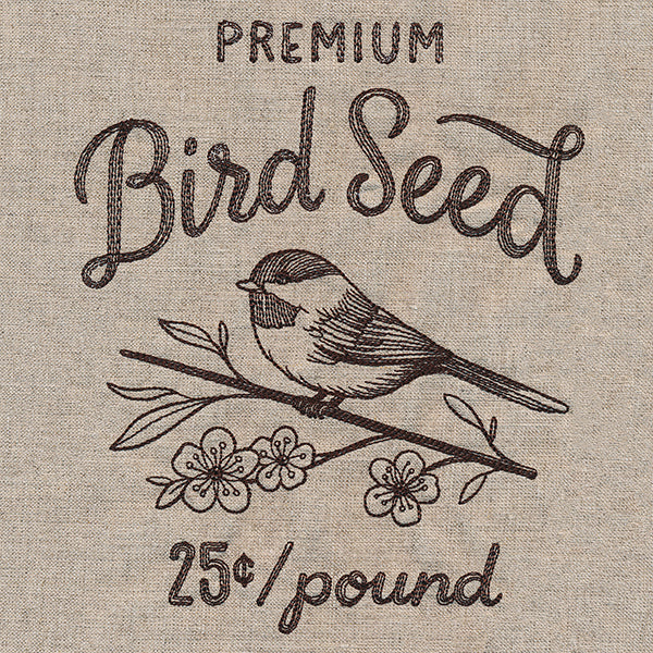 Bird Seed Market Sign