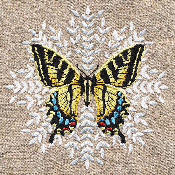 Tiger Swallowtail Butterfly Medallion