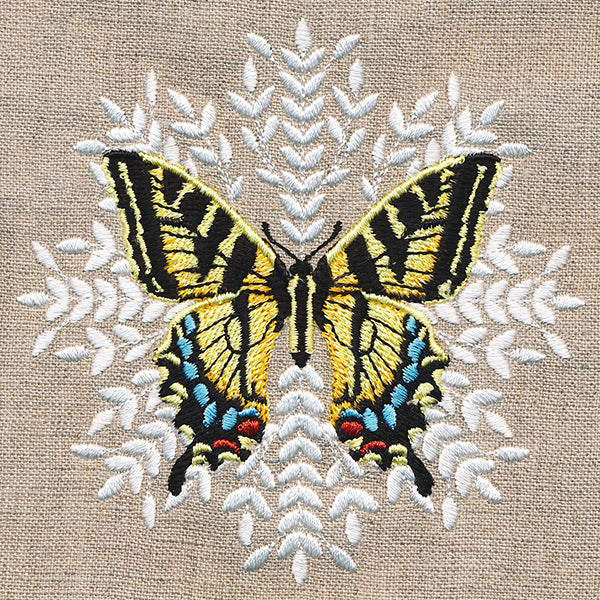 Tiger Swallowtail Butterfly Medallion