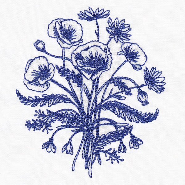 Poppies and Daisies Bouquet