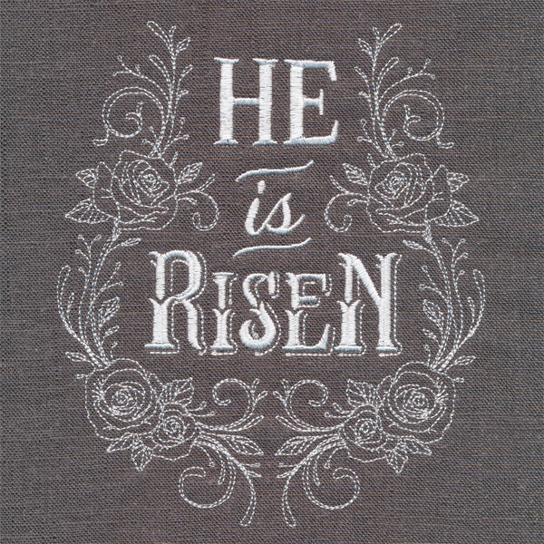 He is Risen Rose Flourish