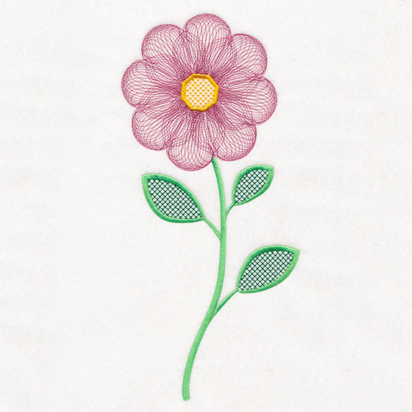 Radiant Spiral Bloom