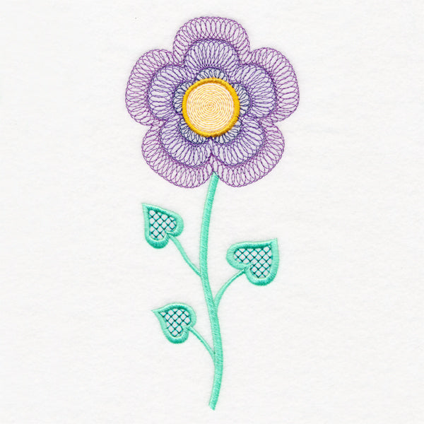 Dazzling Spiral Bloom