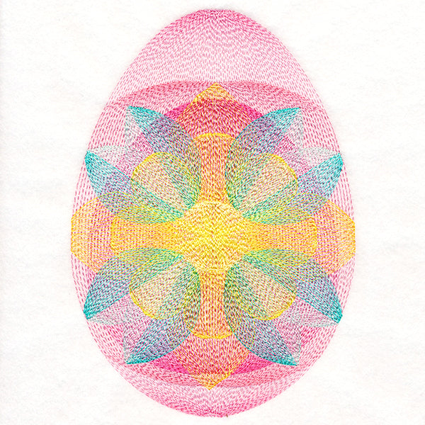 Blooms and Petals Easter Egg