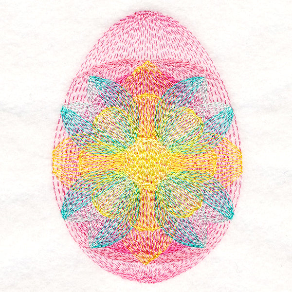 Blooms and Petals Easter Egg