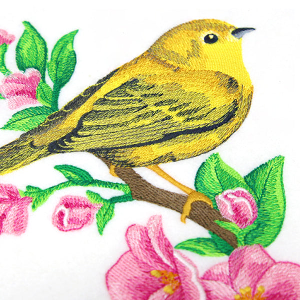 Yellow Warbler in Watercolor