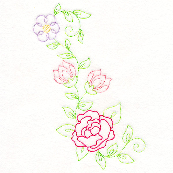 Spring Has Sprung Flower Spray (Vintage)