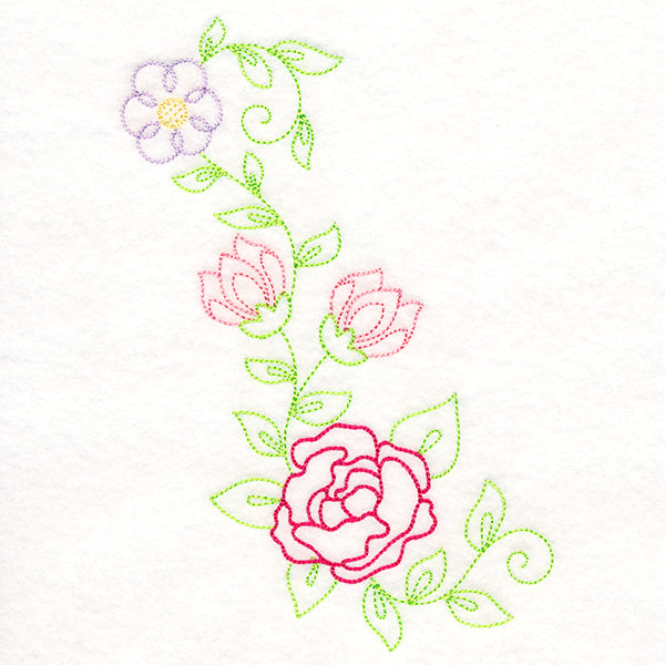 Spring Has Sprung Flower Spray (Vintage)