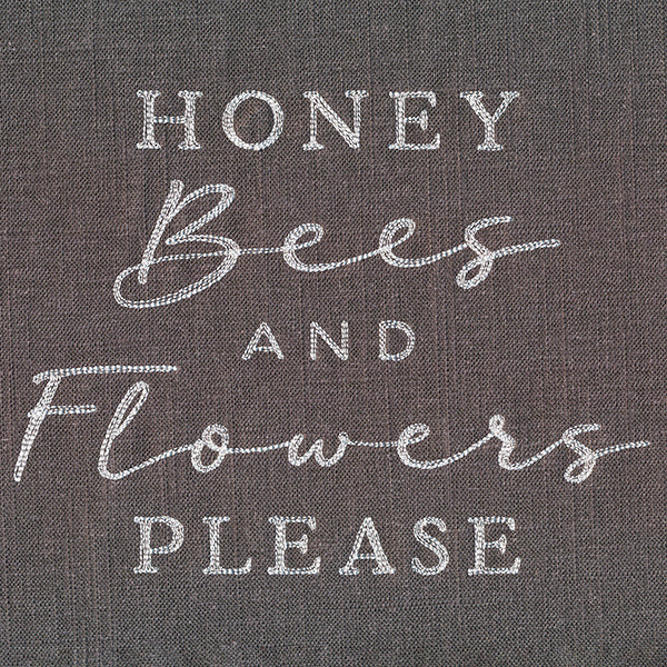 Honey Bees and Flowers Please