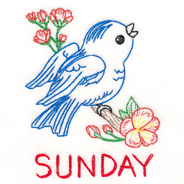 Little Bird on Sunday (Vintage)