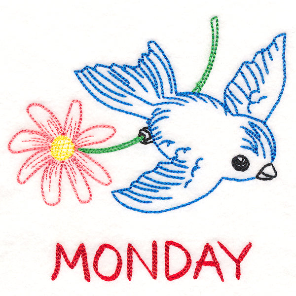 Little Bird on Monday (Vintage)