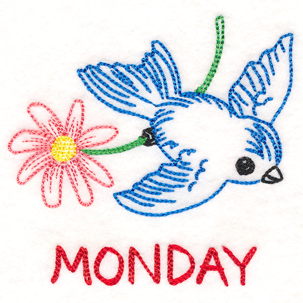 Little Bird on Monday (Vintage)