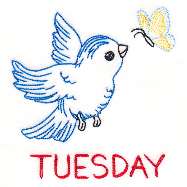 Little Bird on Tuesday (Vintage)