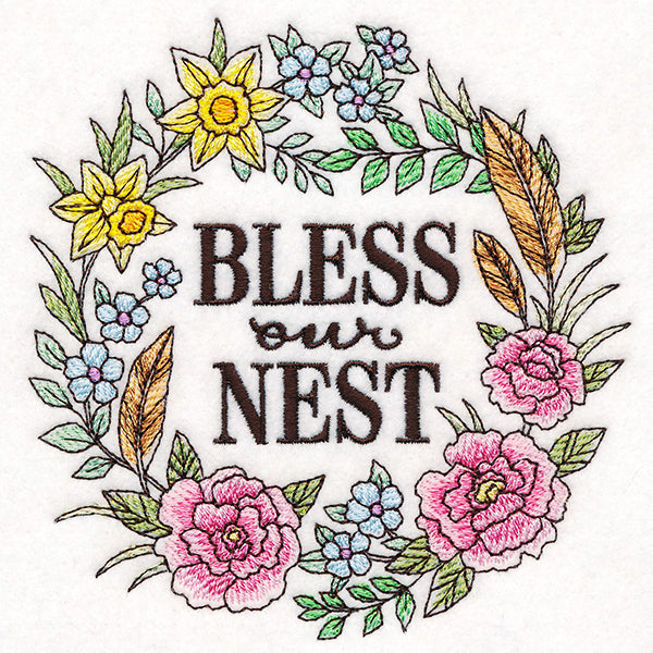 Bless Our Nest Wreath