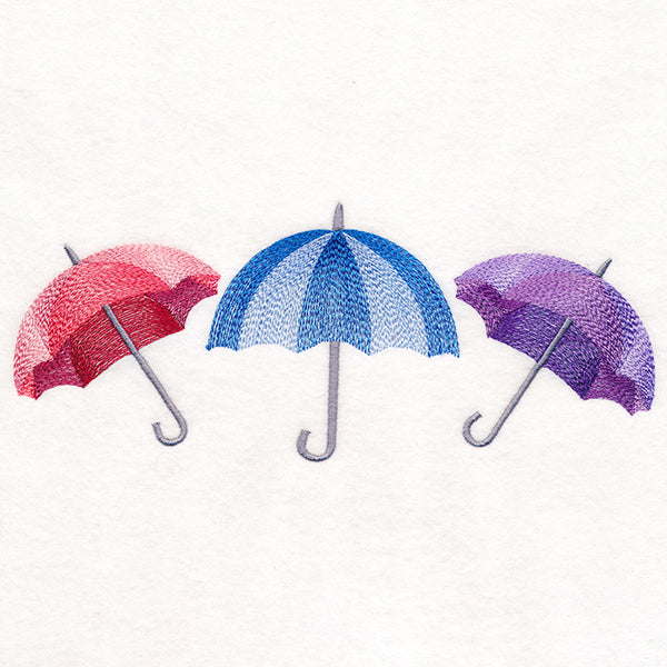 Bright and Breezy Umbrellas Trio