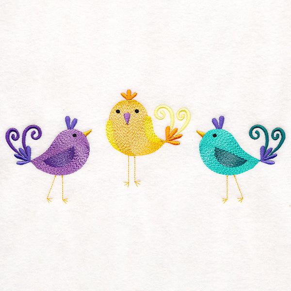 Bright and Breezy Birds Trio