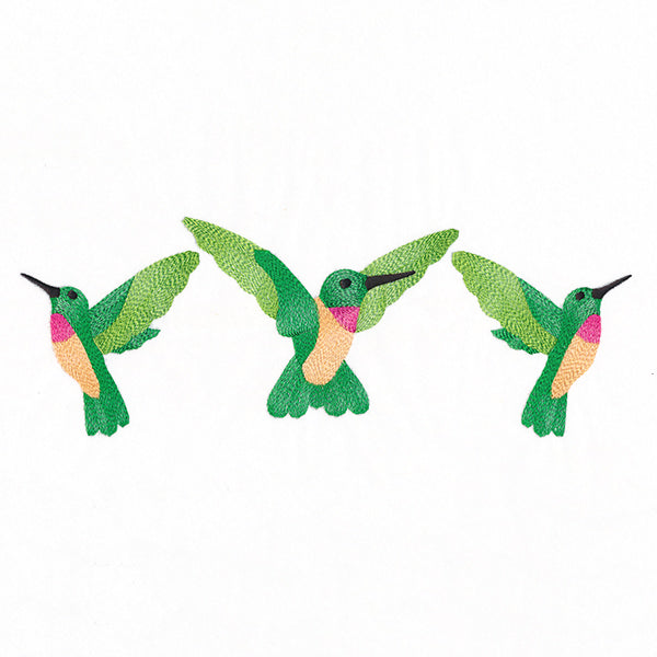 Bright and Breezy Hummingbirds Trio