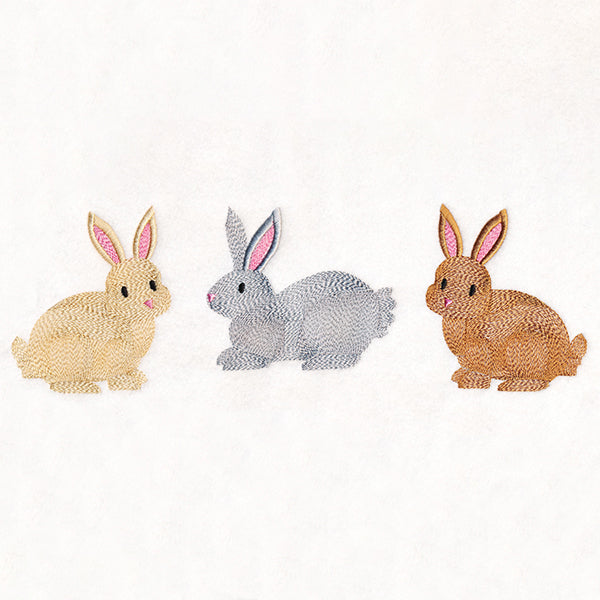 Bright and Breezy Bunnies Trio