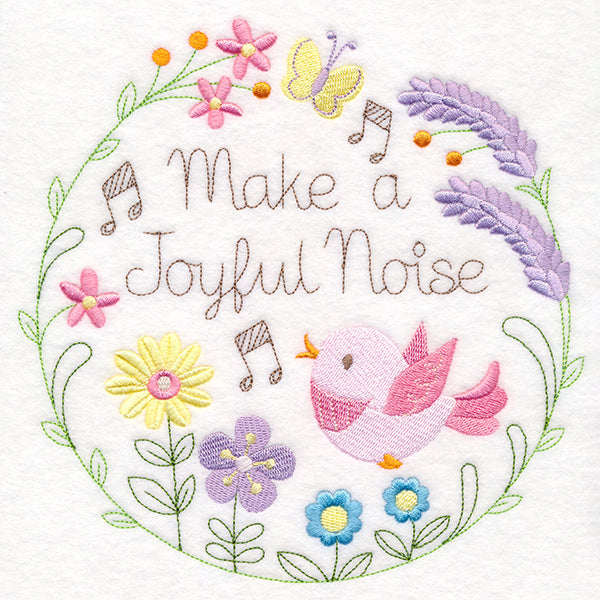 Make a Joyful Noise Wreath
