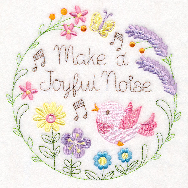 Make a Joyful Noise Wreath