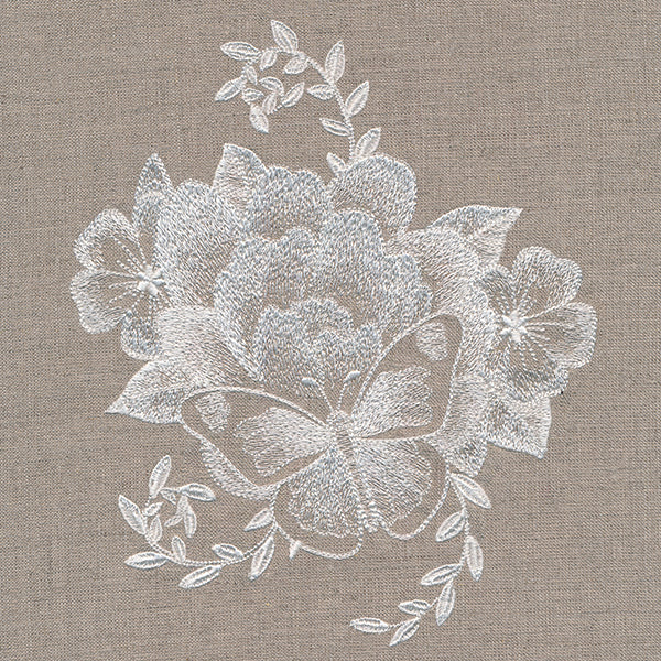 Elegance in Bloom Butterfly