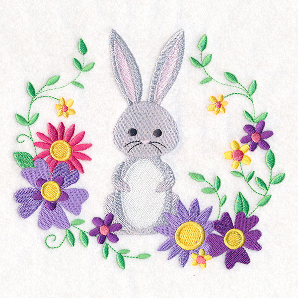 Bunny in Spring Blooms
