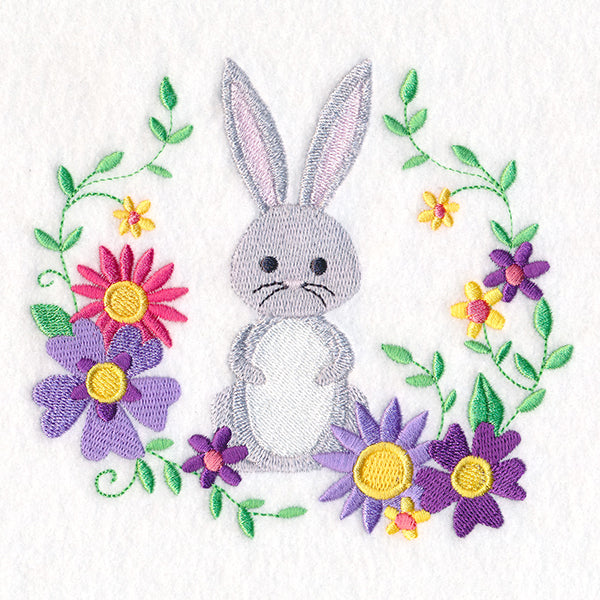 Bunny in Spring Blooms