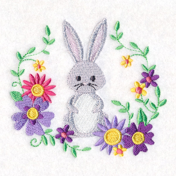 Bunny in Spring Blooms