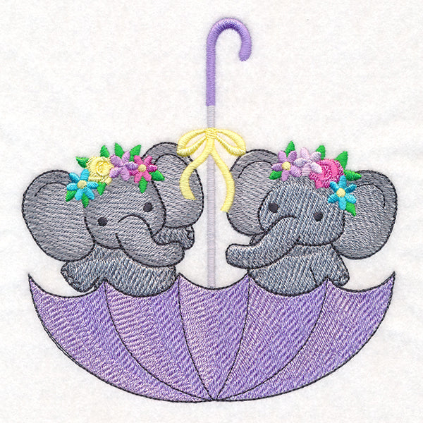 Umbrella Elephants