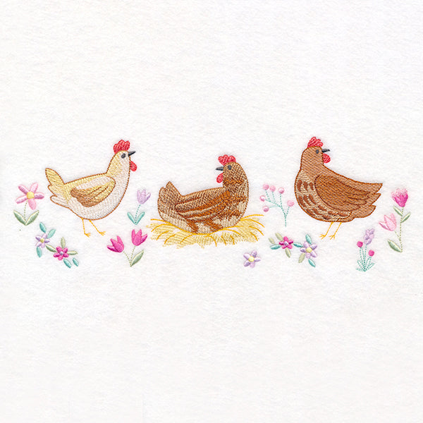 Spring Chicken Border
