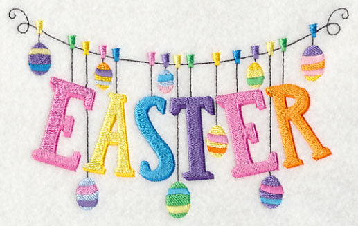 Easter Egg Clothesline