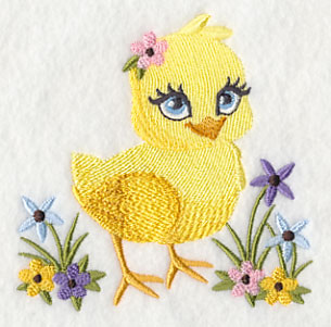 Sweet Spring Chick