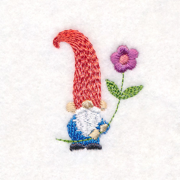 Delicate Flower Gnome
