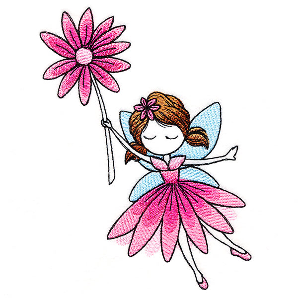 Spring Breeze Fairy with Aster