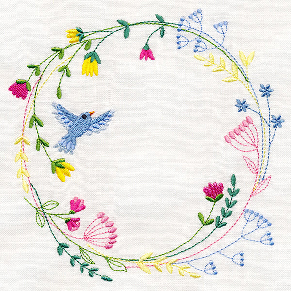 Delicate Woodland Wreath