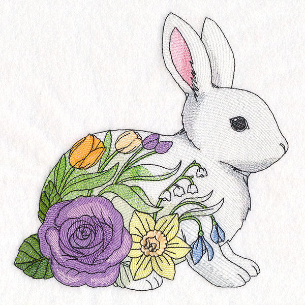 Woodland Blooms Bunny