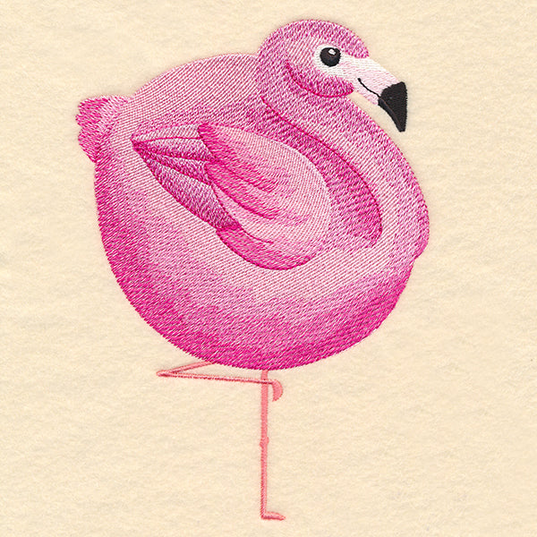 Roly-Poly Flamingo