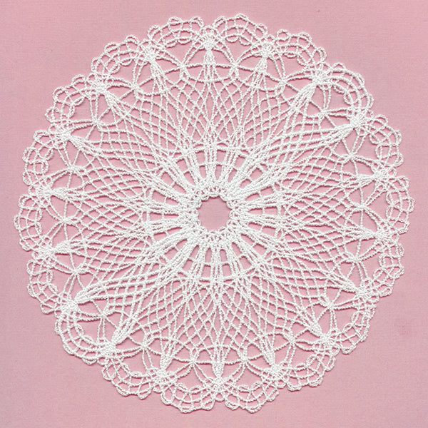 Kaleidoscope Dreams Doily (Battenburg Lace)