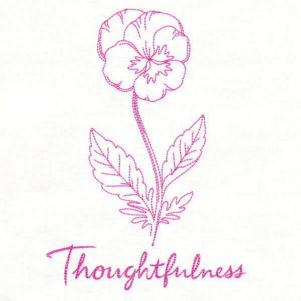 Pansies of Thoughtfulness (Vintage)