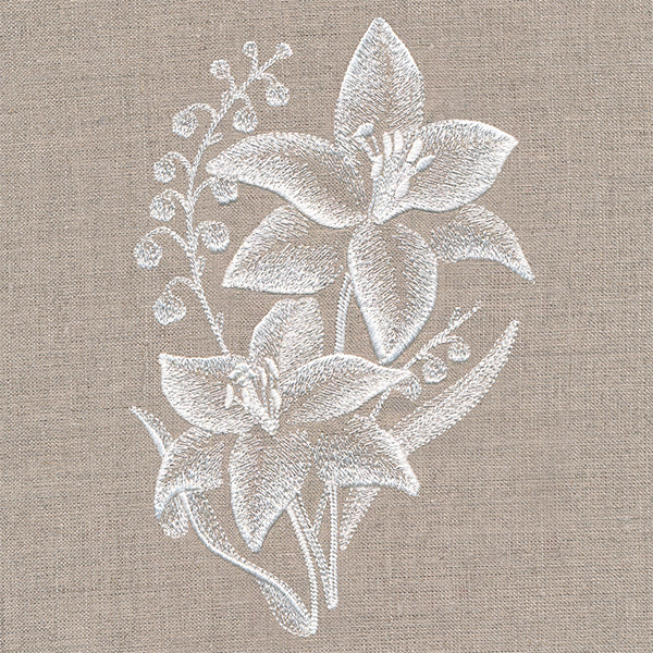 Elegance in Bloom Lilies