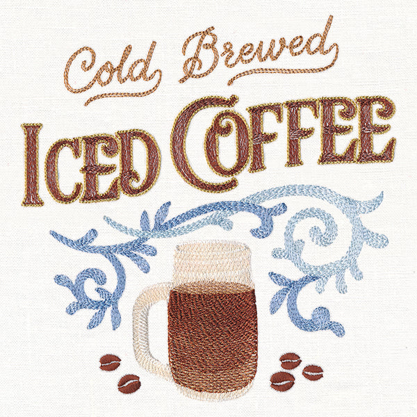 Cold Brewed Iced Coffee Market Sign