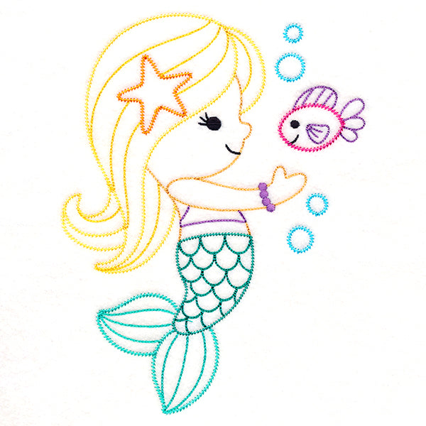 Guppy Love Mermaid (Vintage)