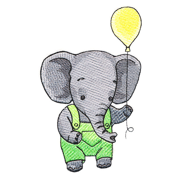 Sweet Summer Animals Elephant