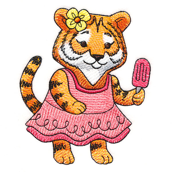 Sweet Summer Animals Tiger