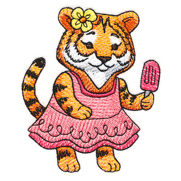 Sweet Summer Animals Tiger
